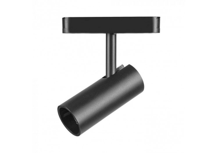 Vt-42010 11w led éclairage sur rail magnétique ultra fin 6400k corps noir- 10253 - V-tac