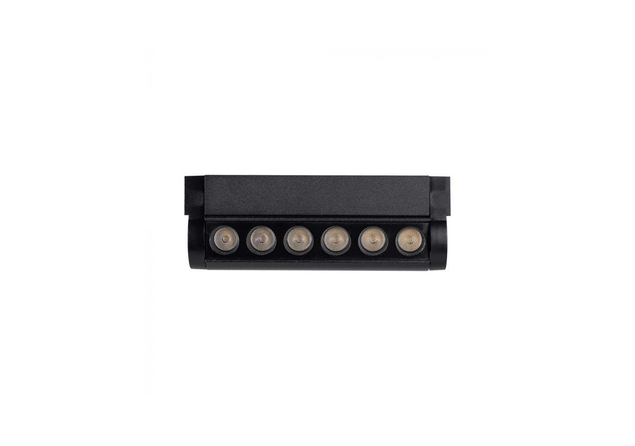 Vt-4205 5w LED éclairage sur rail magnétique réglable 4000k corps noir- 10257 - V-tac