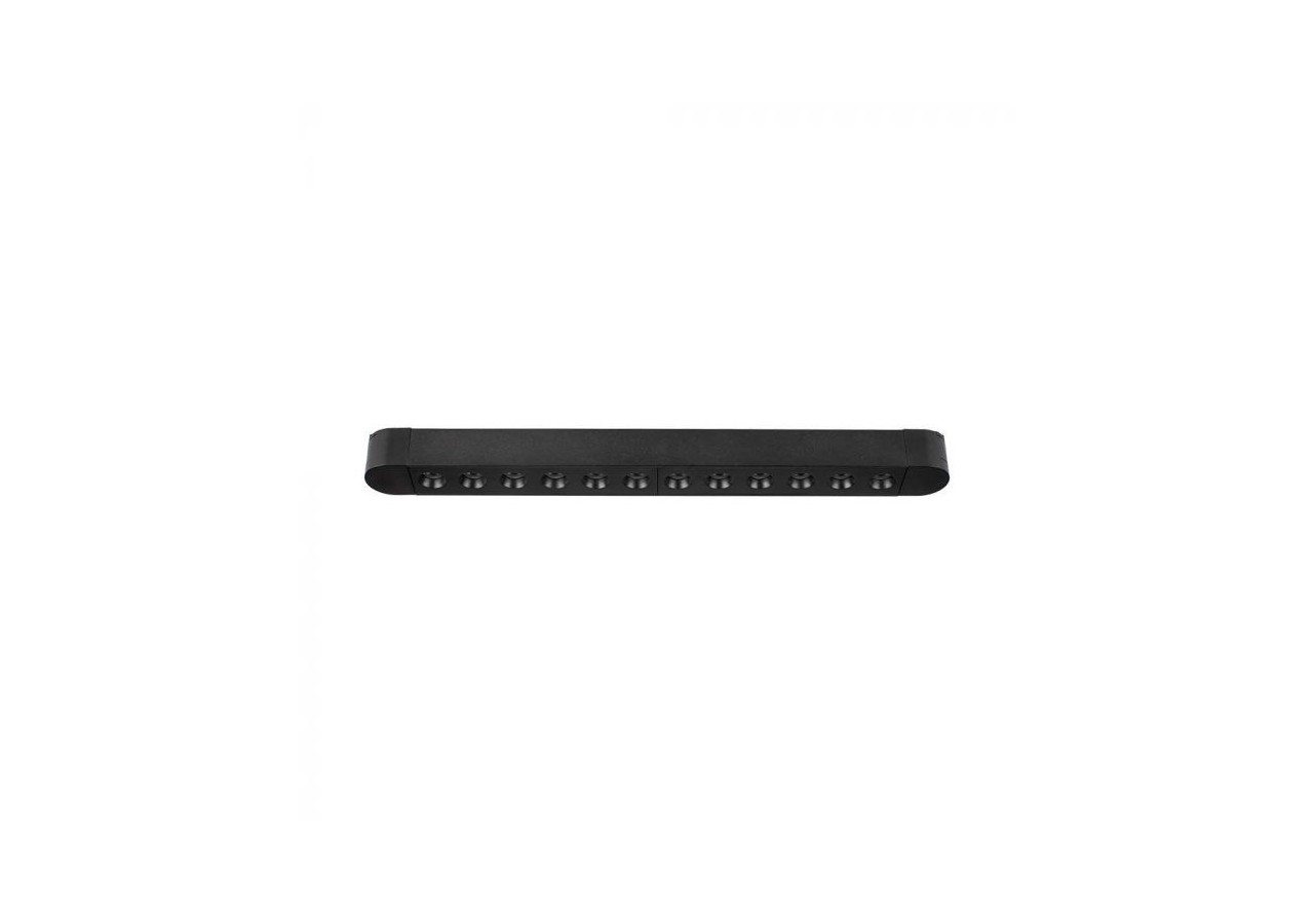 Vt-4212 12w led ultra mince rail magnétique lumière-grille lumière 6400k corps noir- 10238 - V-tac