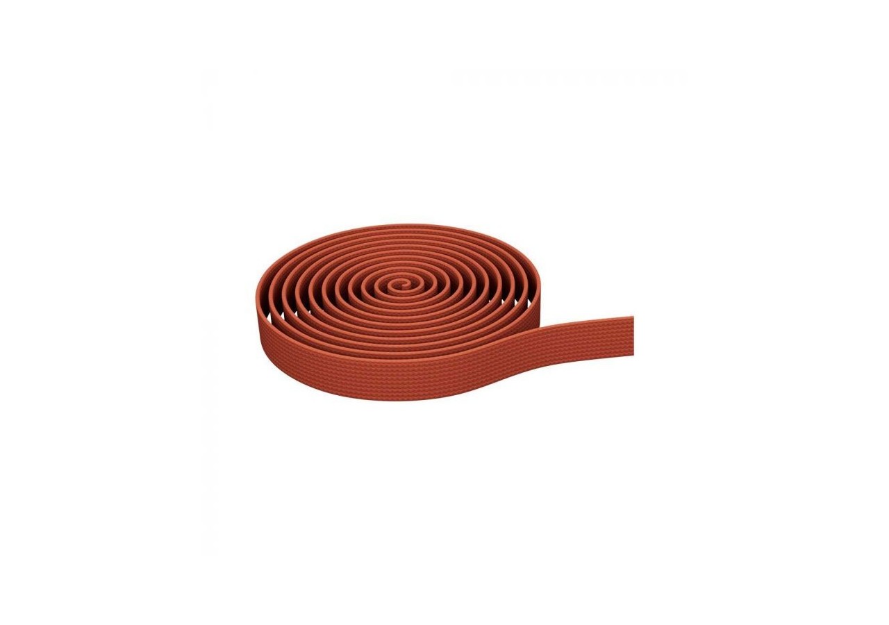 Ceinture en tissu 10m/rouleau rouge bégonia corps- 23125 - V-tac