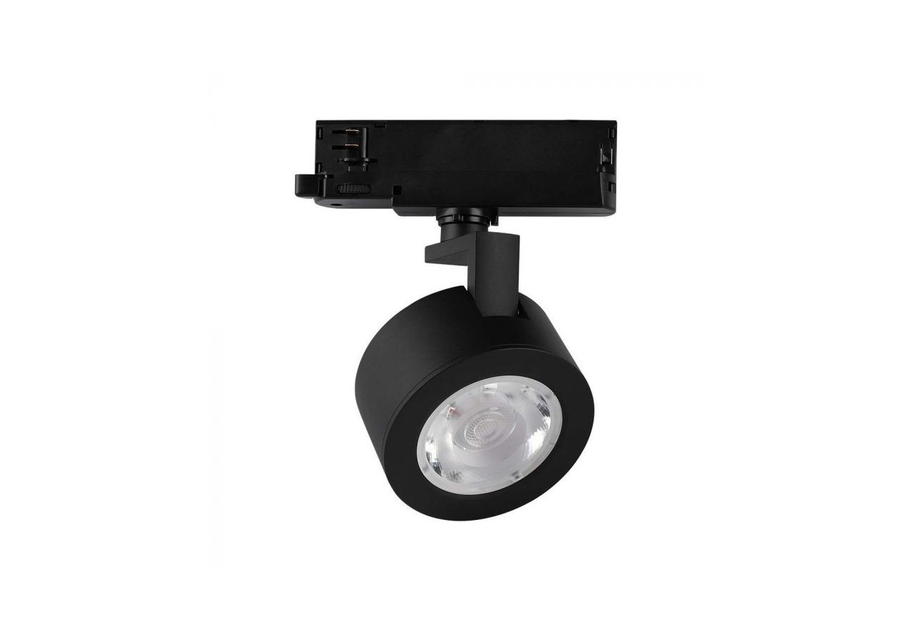 Vt-4633 30w led cob tracklight 3in1 corps noir- 10371 - V-tac