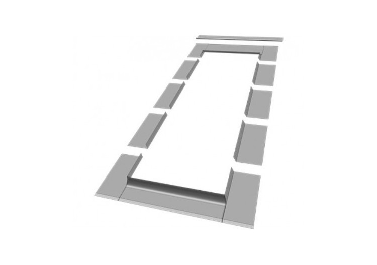 Raccord Ardoise Elv 78X206...