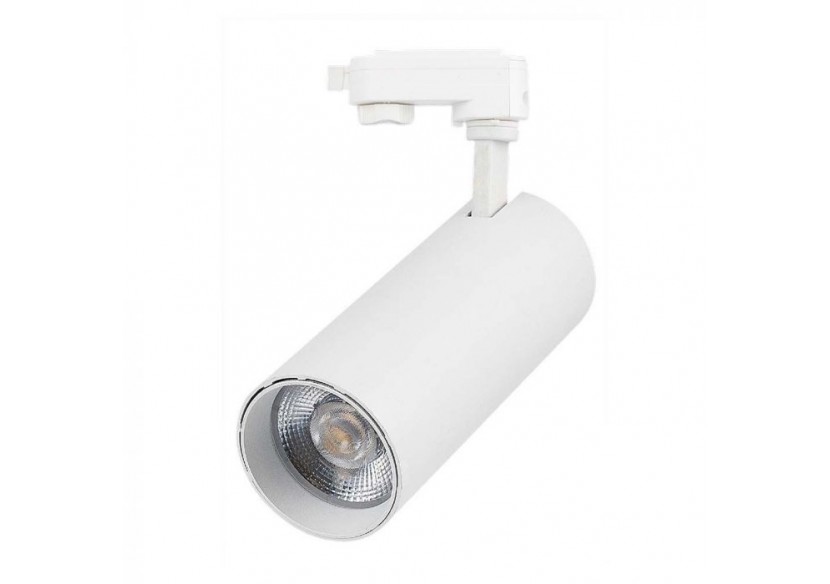 Vt-47050 40w cob led tracklight 3in1 corps blanc, réflecteur blanc, couverture arrière blanche- 8843 - V-tac