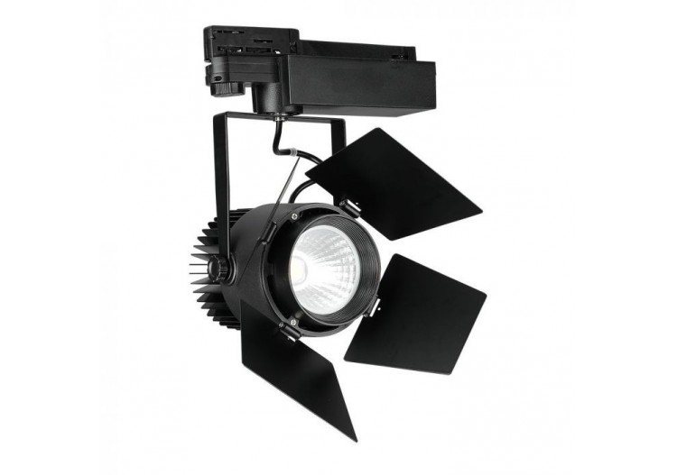 Vt-433 33w led tracklight puce samsung 4000k garantie 5 ans, corps noir- 21372 - V-tac
