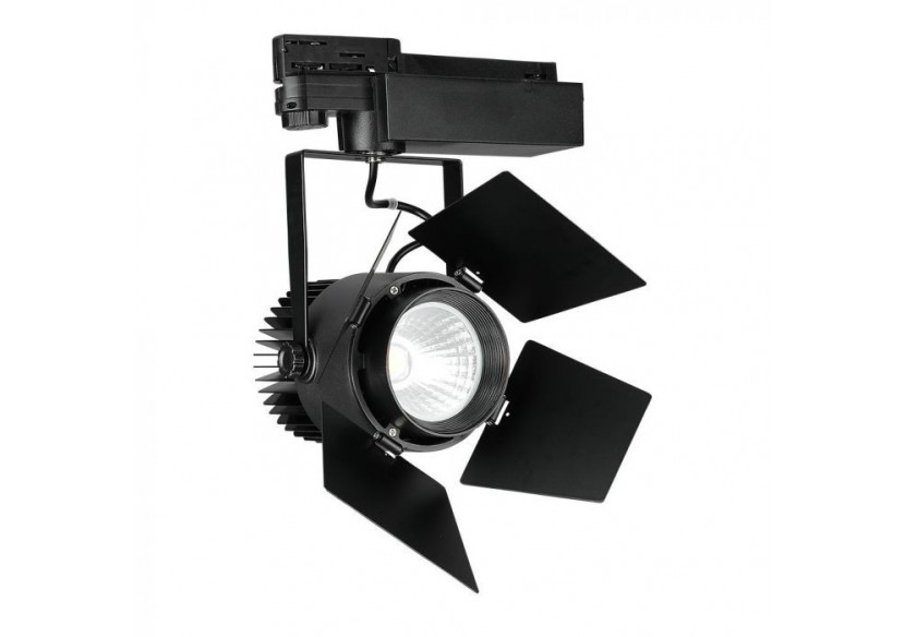 Vt-433 33w led tracklight puce samsung 4000k garantie 5 ans, corps noir- 21372 - V-tac