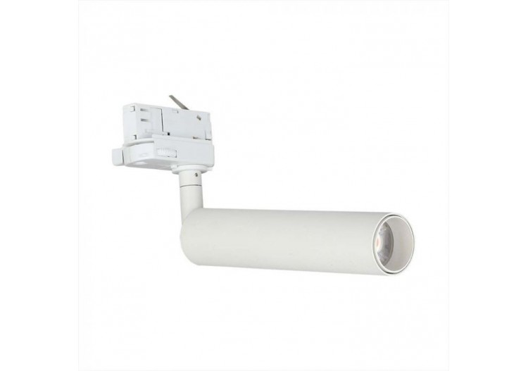 Vt-407 7w led tracklight puce samsung 4000k garantie 5 ans, corps blanc- 21351 - V-tac