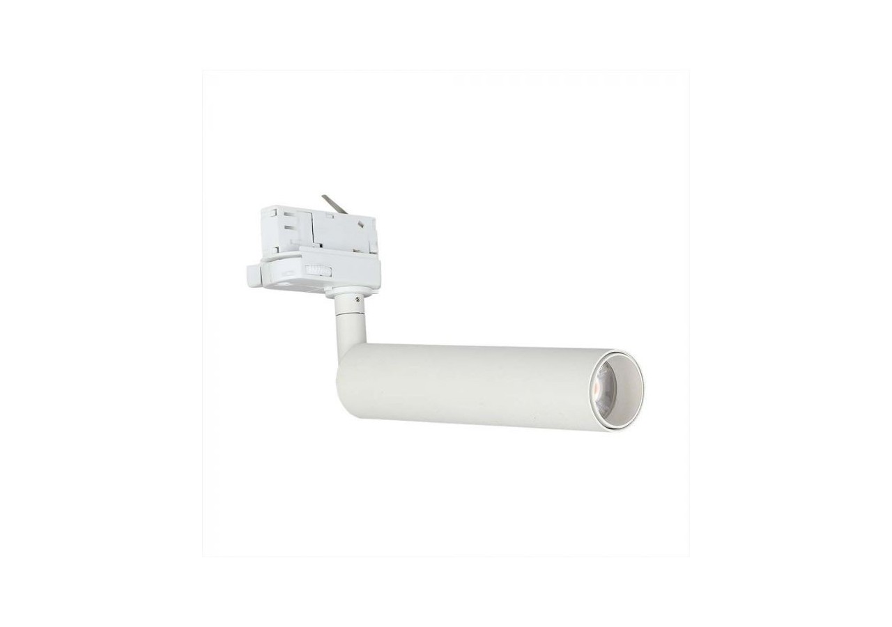 Vt-415 15w led tracklight puce samsung 3000k garantie 5 ans, corps blanc- 21356 - V-tac