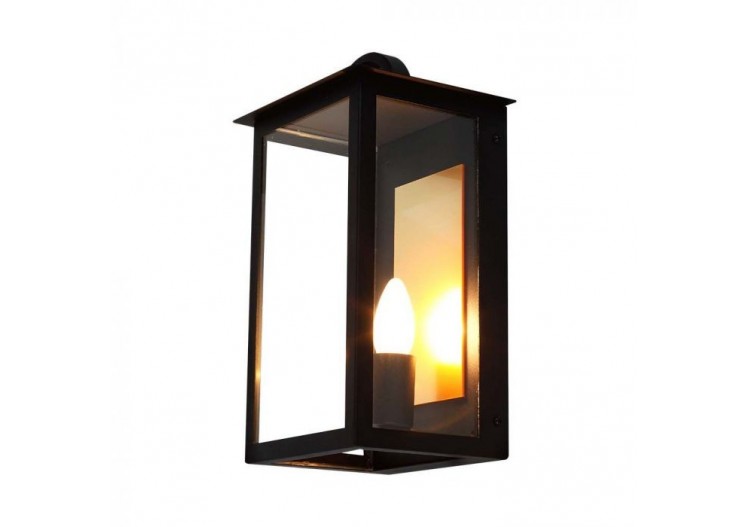Vt-1190 support pour lampe d'extérieur e14 200x168x350mm corps noir ip65- 10561 - V-tac