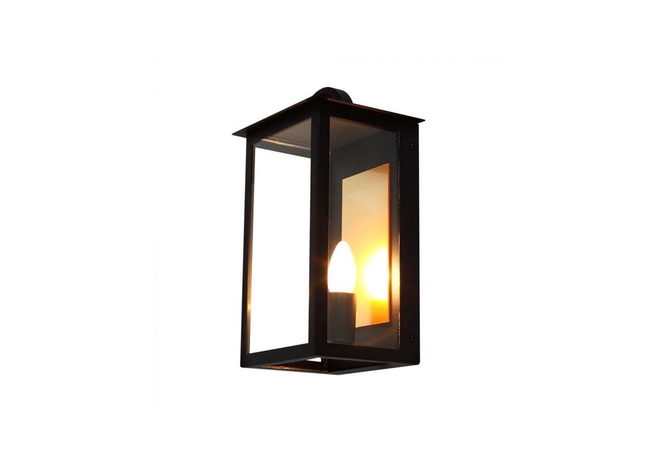 Vt-1190 support pour lampe d'extérieur e14 200x168x350mm corps noir ip65- 10561 - V-tac