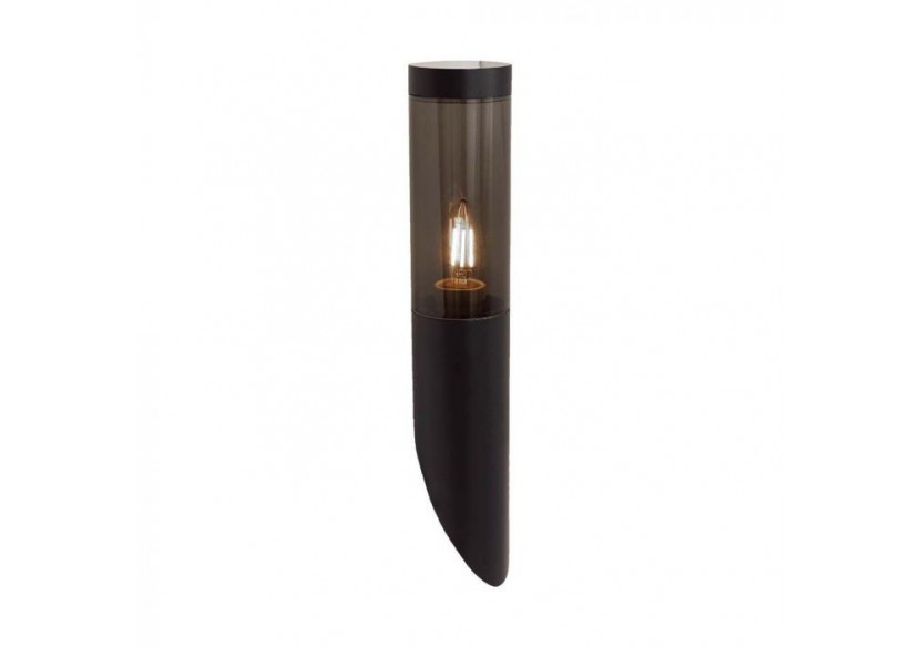Vt-1183 lumière de jardin borne e27 (400x76mm) fumée plastique/ss corps noir ip44- 10470 - V-tac Vt-1183 lumière de jardin borne e27 (400x76mm) fumée plastique/ss corps noir ip44- 10470 - V-tac