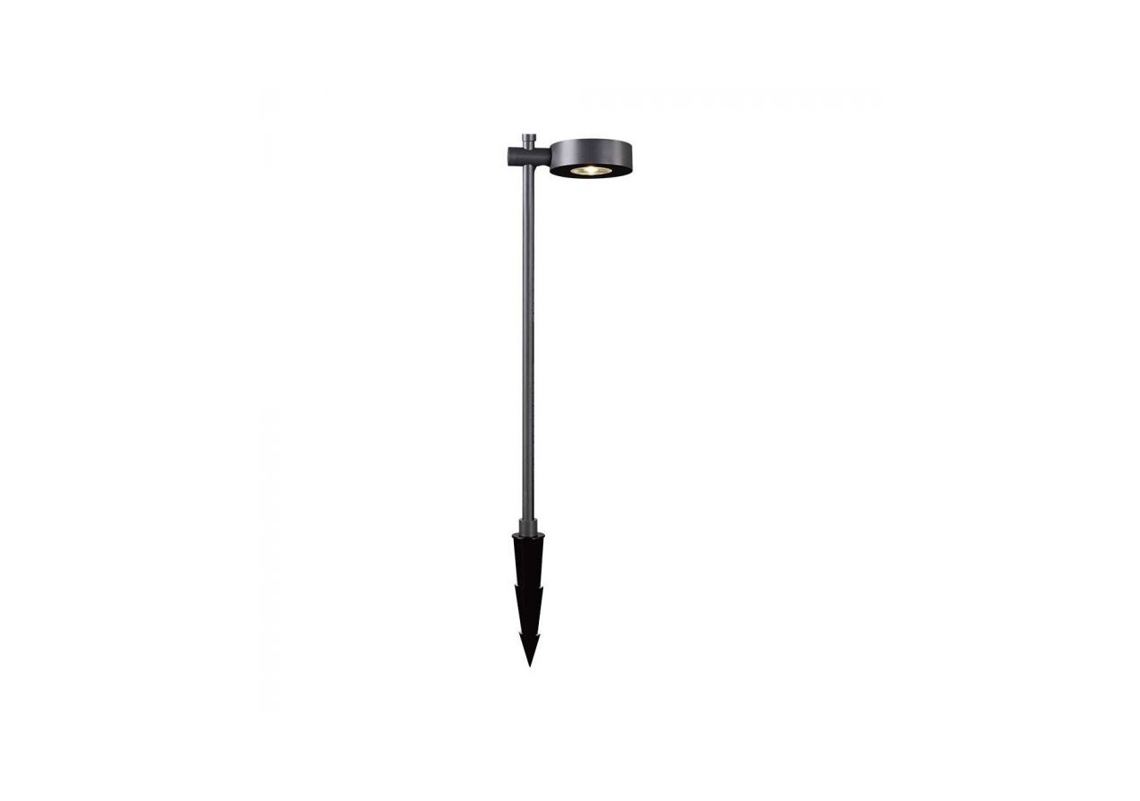 Lampe borne led Vt-11107 7w 3000k corps noir ip65- 6838 - V-tac