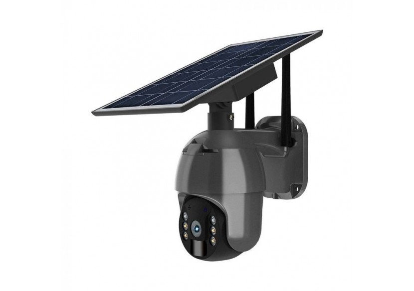 Vt-11024-4g hd capteur de caméra ptz à énergie solaire intelligente corps noir- 11615 - V-tac