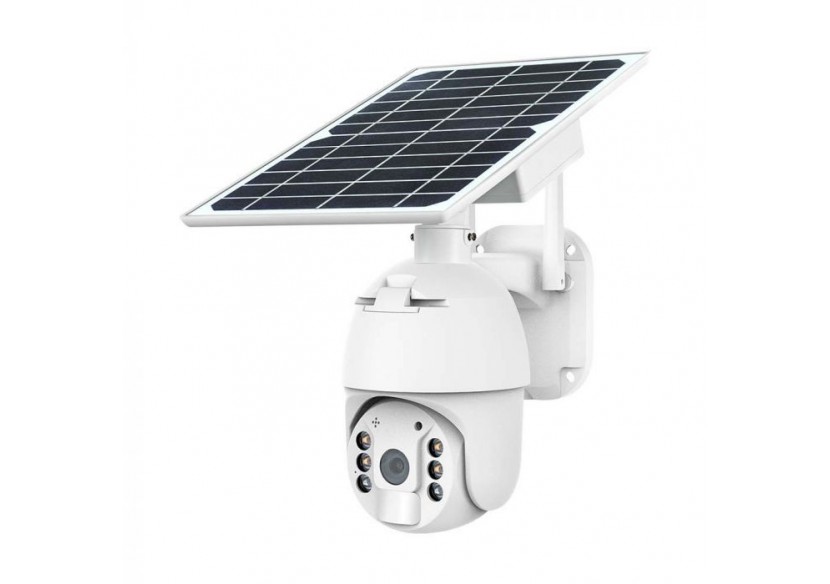 Vt-11024-4g hd capteur de caméra ptz à énergie solaire intelligente corps blanc- 11616 - V-tac