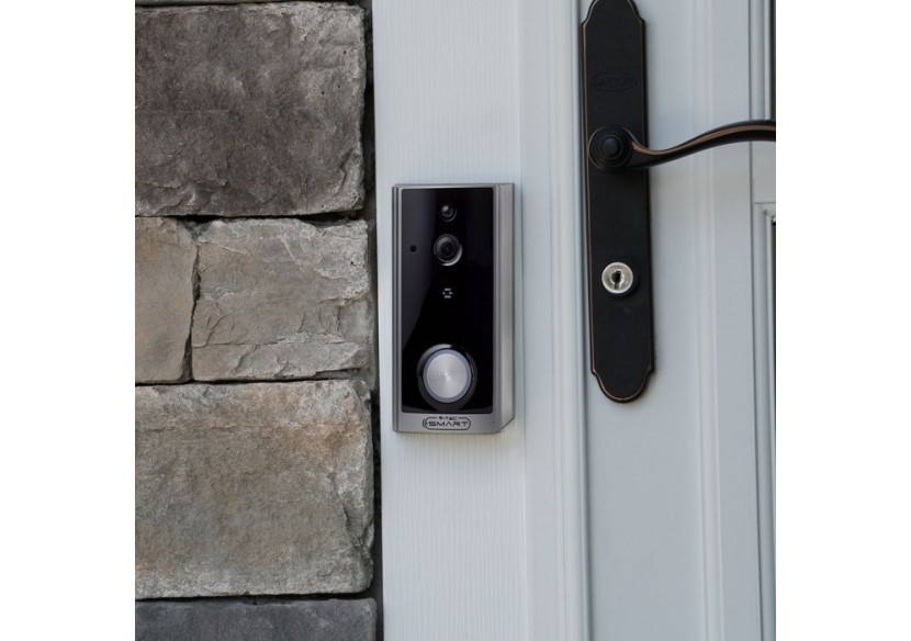 Vt-5412 sonnette vidéo intelligente - 2 voies audio - corps noir- 8355 - V-tac