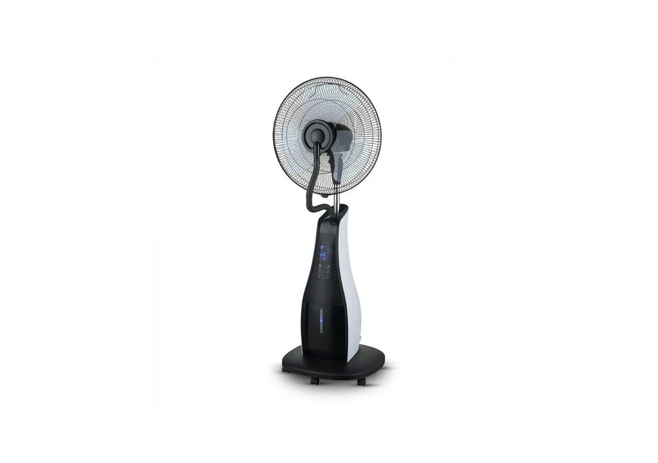 Vt-8217-3 80w led brumisateur ventilateur télécommande base ronde 3 pales 16 pouces- 7936 - V-tac