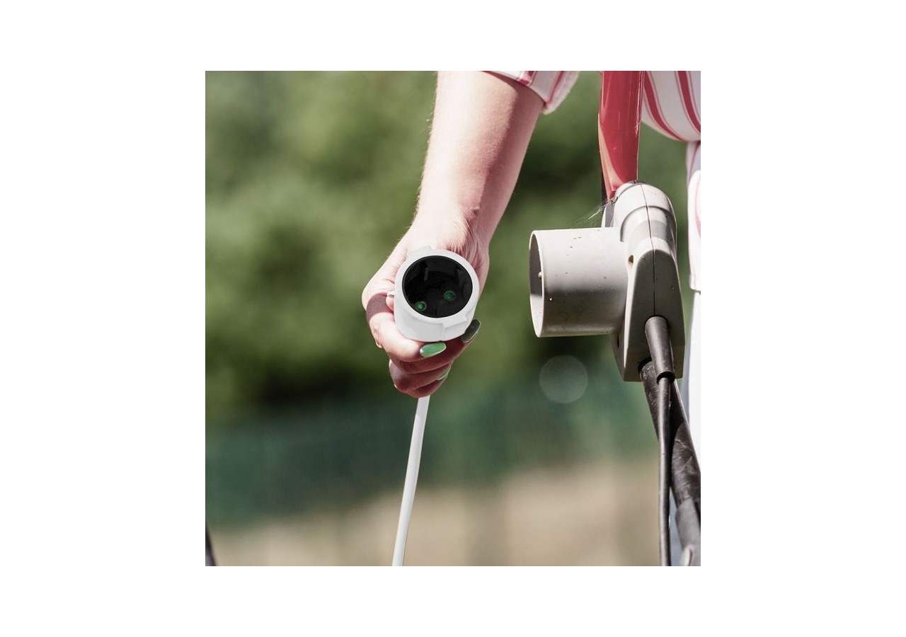 Vt-3001-5 cordon d'extension(3g1.5mm2x5m)16a-blanc- 8779 - V-tac