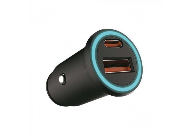 Vt-5318 chargeur de voiture qc+pd- 7744 - V-tac