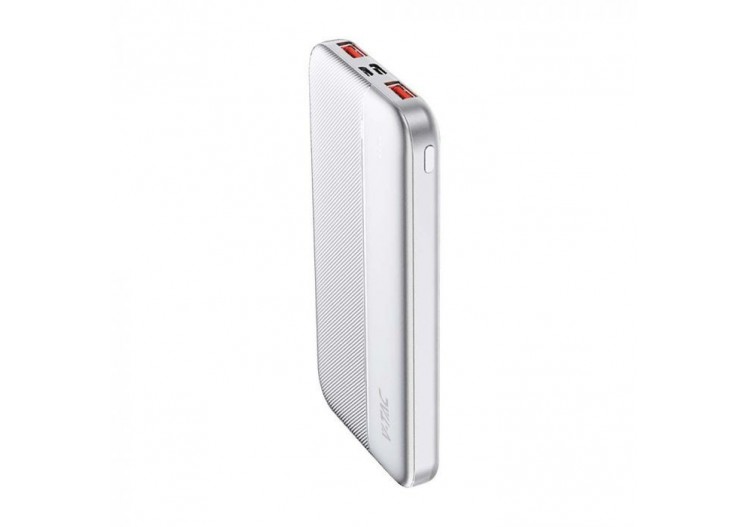 Vt-10000 10000mah chargeur rapide power bank blanc- 7832 - V-tac