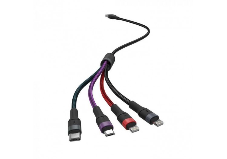 Vt-5351 câble de chargement 4en1- 7748 - V-tac