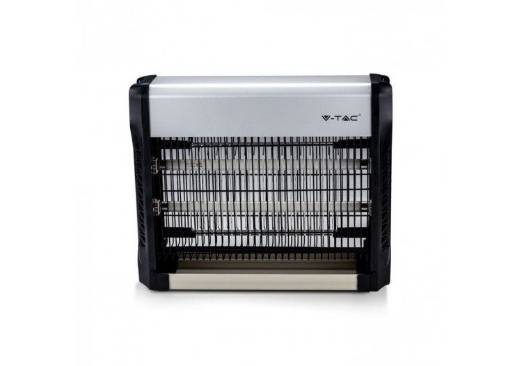 Vt-3216 destructeur d'insectes électronique 2*8w (prise ue) couverture-50m2- 11179 - V-tac