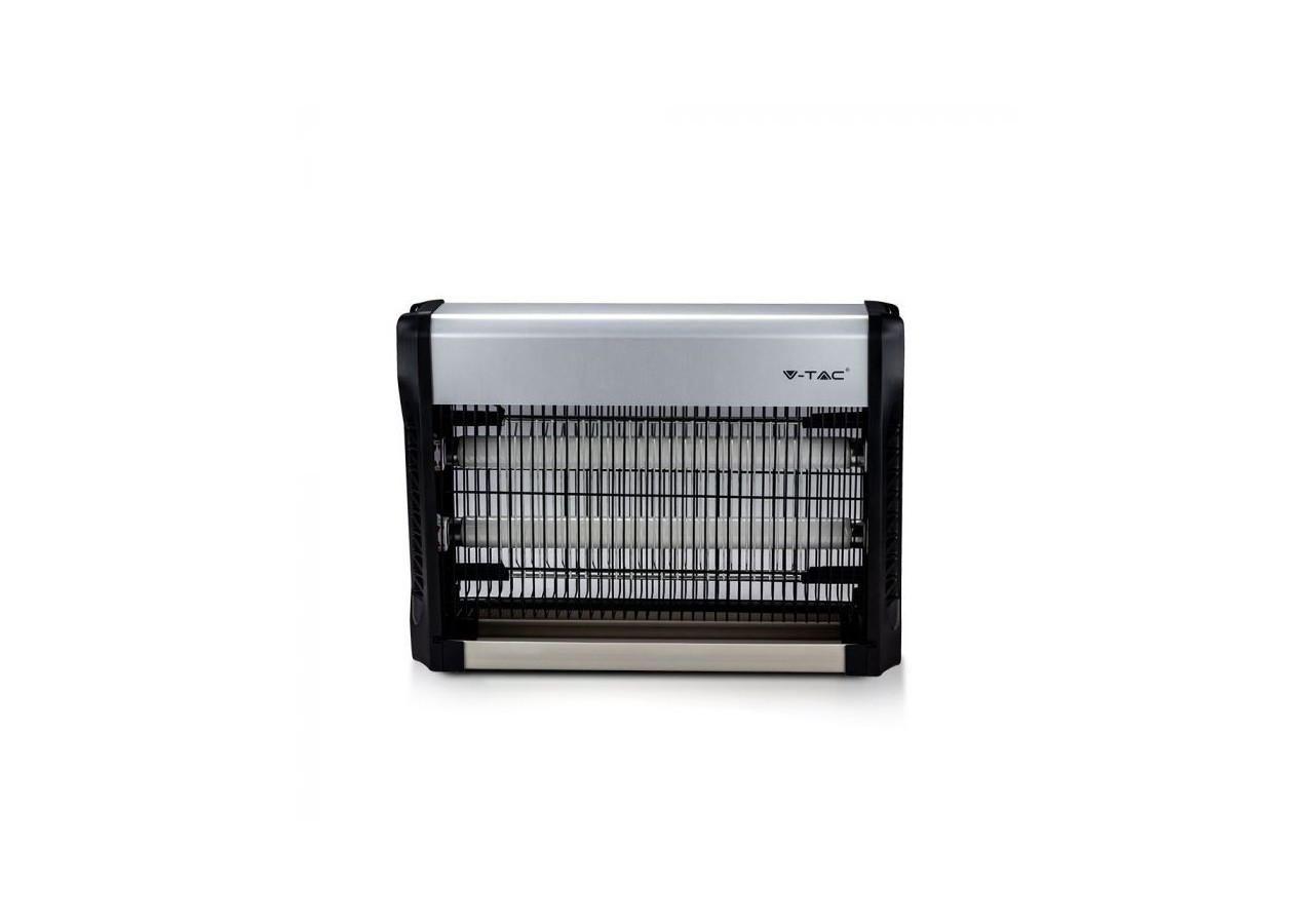 Vt-3220 destructeur d'insectes électronique 2*10w (prise ue) couverture-80m2- 11180 - V-tac