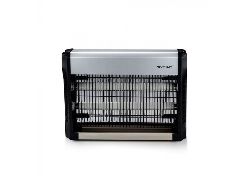 Vt-3220 destructeur d'insectes électronique 2*10w (prise ue) couverture-80m2- 11180 - V-tac Vt-3220 destructeur d'insectes électronique 2*10w (prise ue) couverture-80m2- 11180 - V-tac