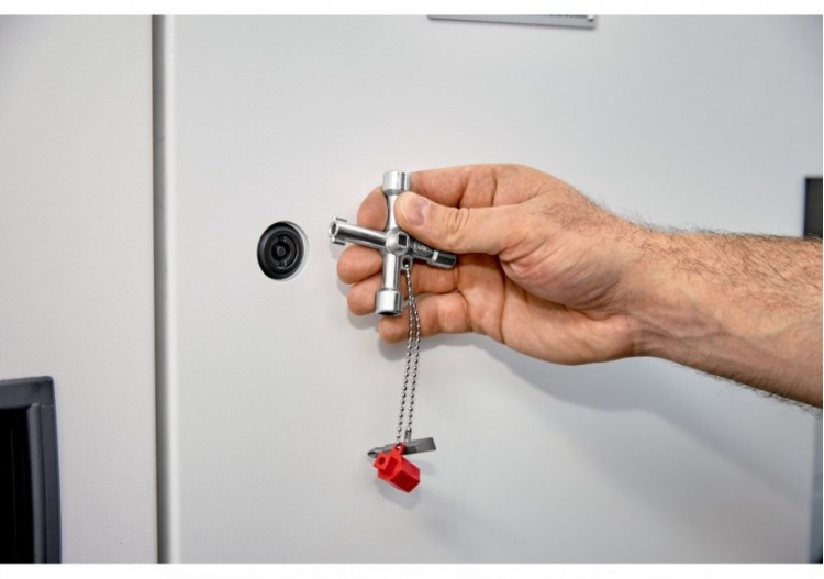 Profi-Key Clé pour systèmes de fermeture standard - 76mm - Poignées longues - Knipex - 001103 2