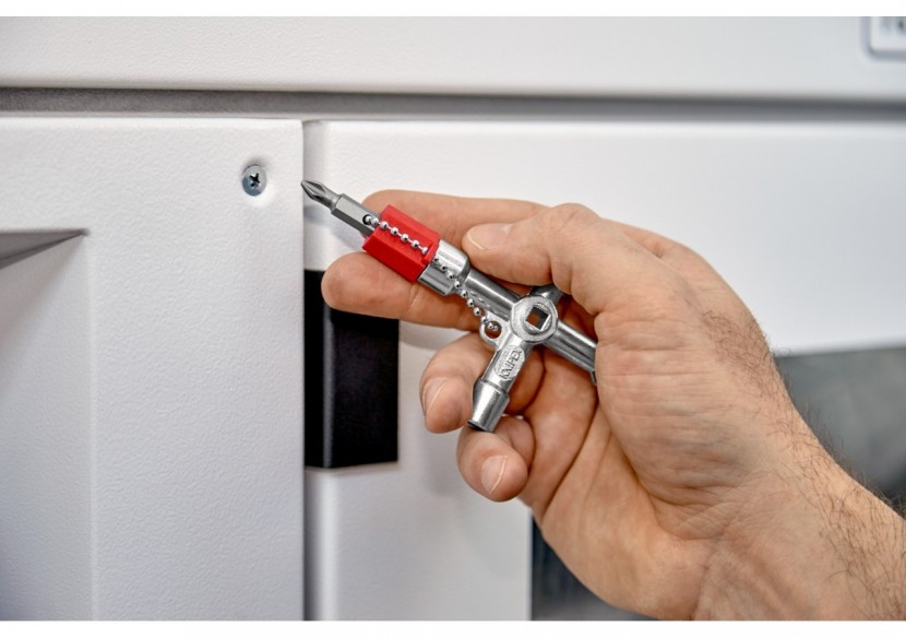 Profi-Key Clé pour systèmes de fermeture standard - 76mm - Poignées longues - Knipex - 001103