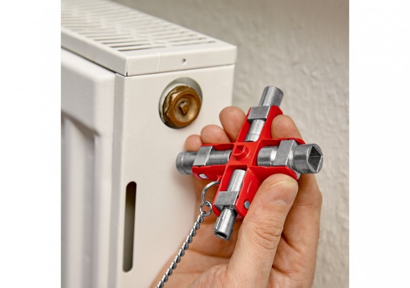 Clé universelle pour toutes les armoires et systèmes de fermeture - 90mm - Knipex - 001106