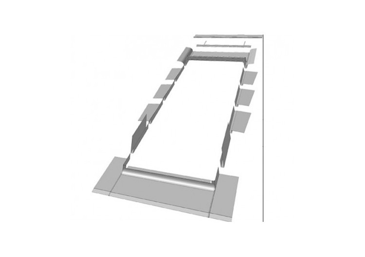 Raccord Tuile Plat Egv-F 94X140 - 89109 - Fakro