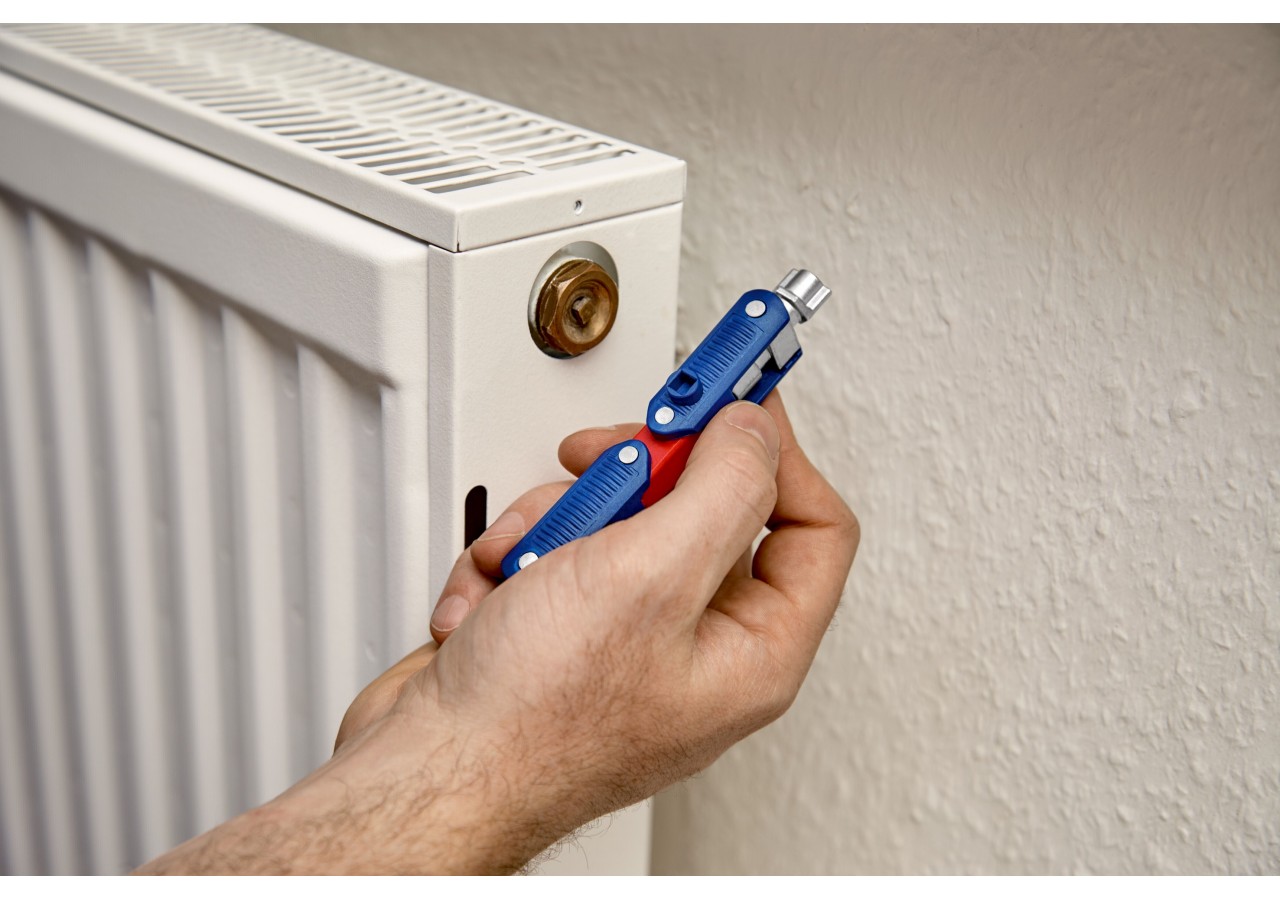 Clé universelle "DoubleJoint" pour armoires de commande - 62mm - Knipex - 001106V03