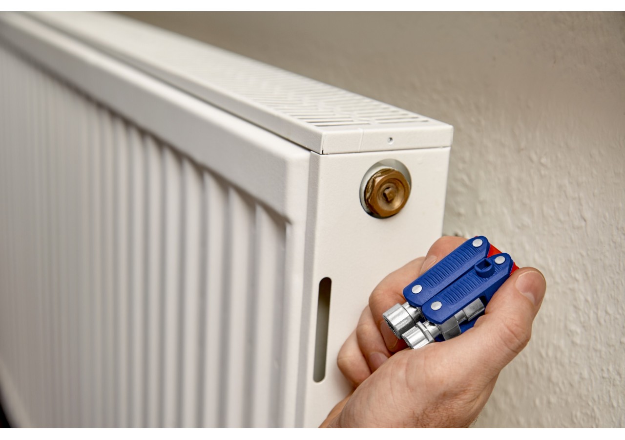 Clé universelle "DoubleJoint" pour armoires de commande - 62mm - Knipex - 001106V03