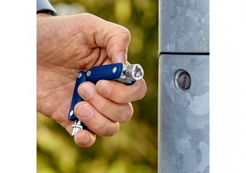 Clé universelle "DoubleJoint" pour armoires de commande - 62mm - Knipex - 001106V03