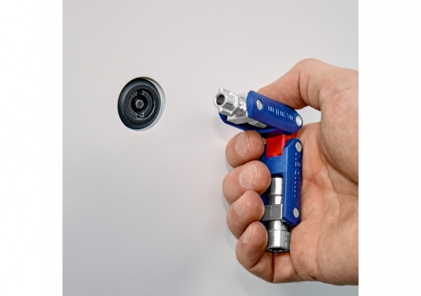 Clé universelle "DoubleJoint" pour armoires de commande - 62mm - Knipex - 001106V03