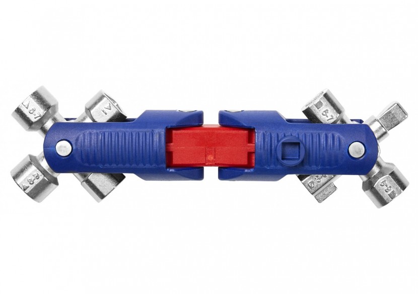 Clé universelle pour armoires de commande « DoubleJoint » 161 mm - Knipex - 001106V04