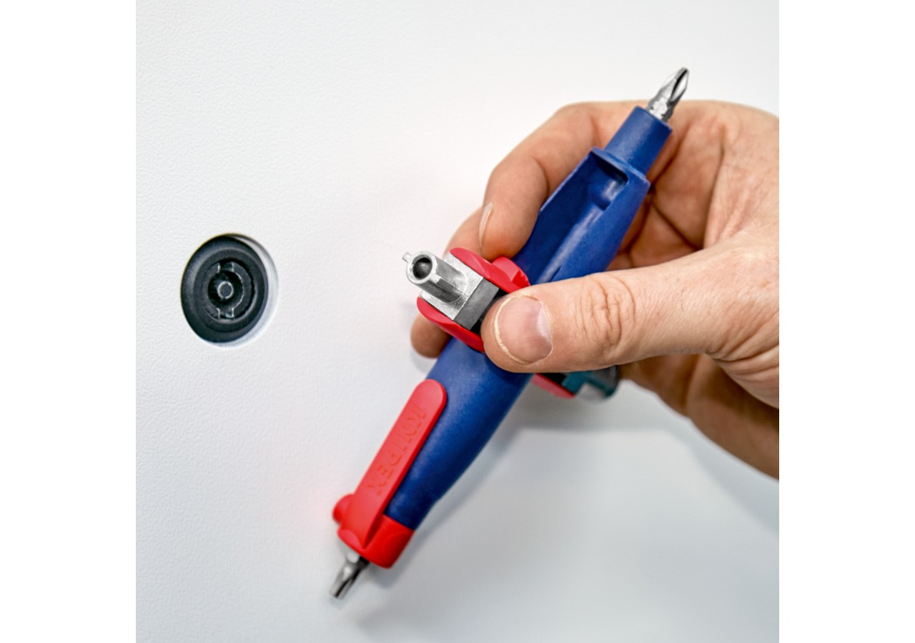 Clé forme stylo pour armoires de commande/systèmes de fermeture standards 145mm - Knipex - 001107