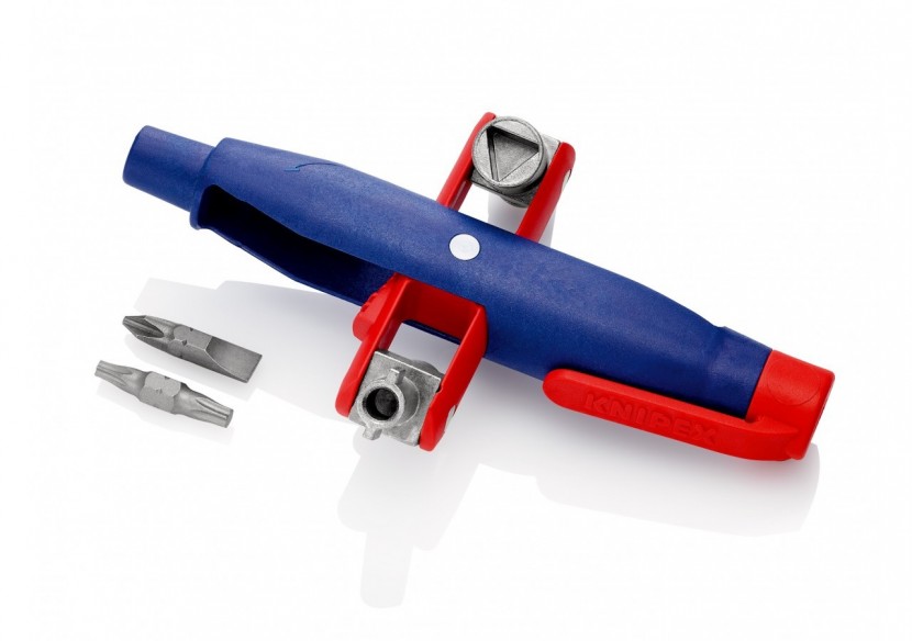 Clé forme stylo pour armoires de commande/systèmes de fermeture standards 145mm - Knipex - 001107