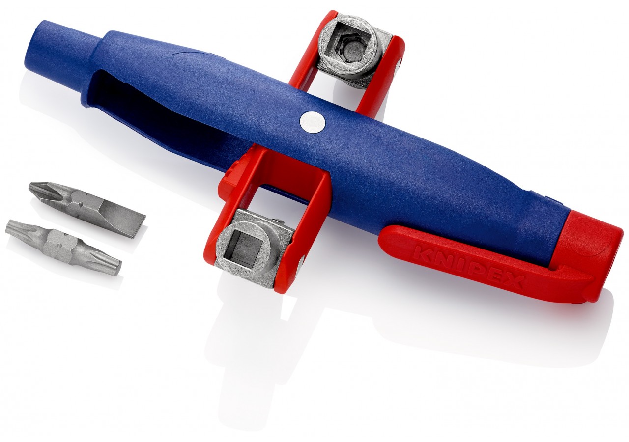 Clé forme stylo pour armoires de commande/systèmes de fermeture standards 145mm - Knipex - 001107