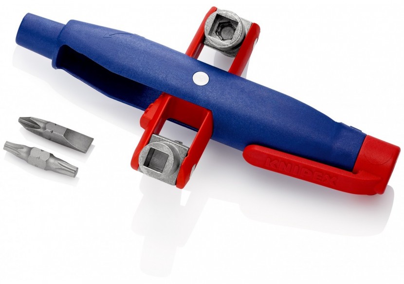 Clé forme stylo pour armoires de commande/systèmes de fermeture standards 145mm - Knipex - 001107