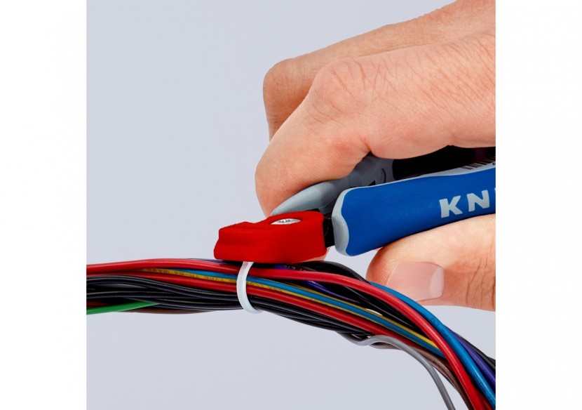 Dispositif de retenue anti FOD adaptable sur pinces coupantes 79 02 et 22 125 - Knipex - 0011V79