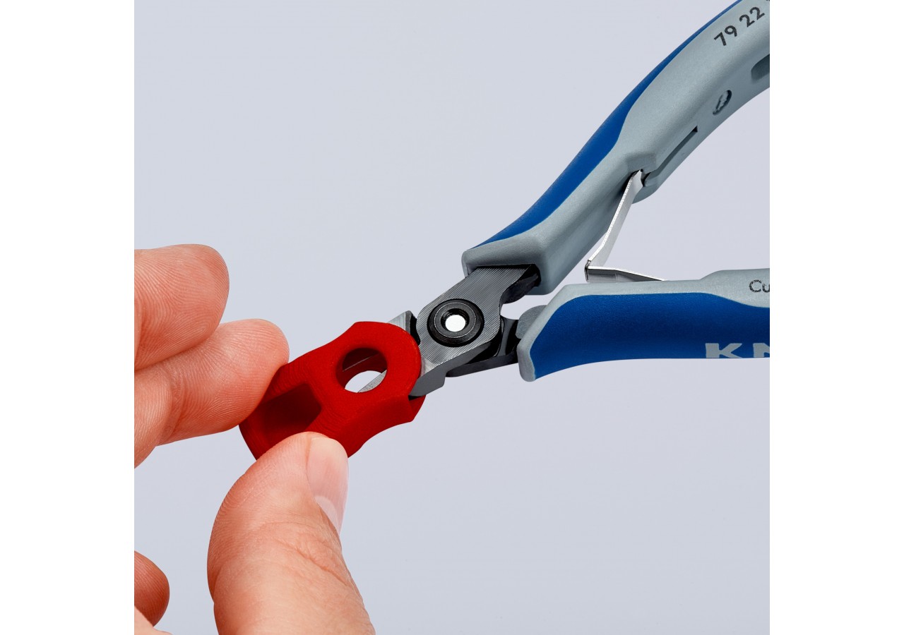 Dispositif de retenue anti FOD adaptable sur pinces coupantes 79 02 et 22 125 - Knipex - 0011V79