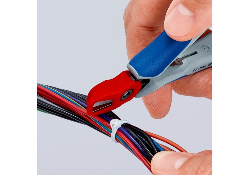 Dispositif de retenue anti FOD adaptable sur pinces coupantes 79 02 et 22 125 - Knipex - 0011V79