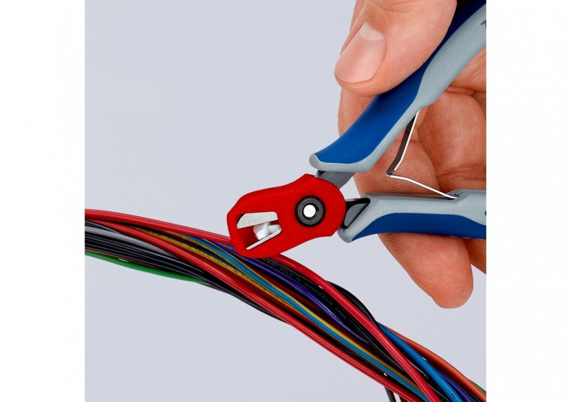 Dispositif de retenue anti FOD adaptable sur pinces coupantes 79 02 et 22 125 - Knipex - 0011V79