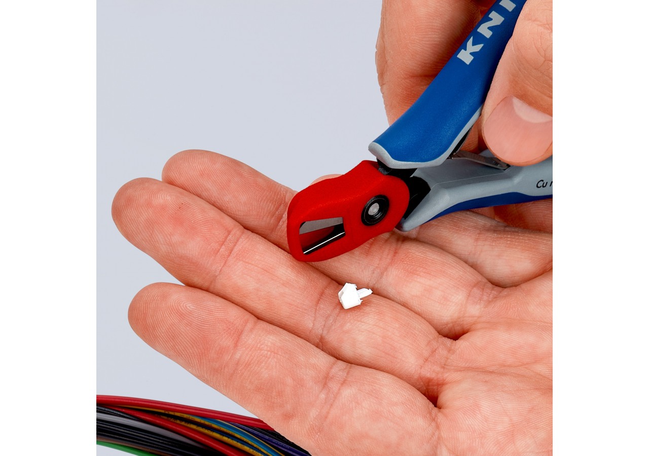 Dispositif de retenue anti FOD adaptable sur pinces coupantes 79 02 et 22 125 - Knipex - 0011V79