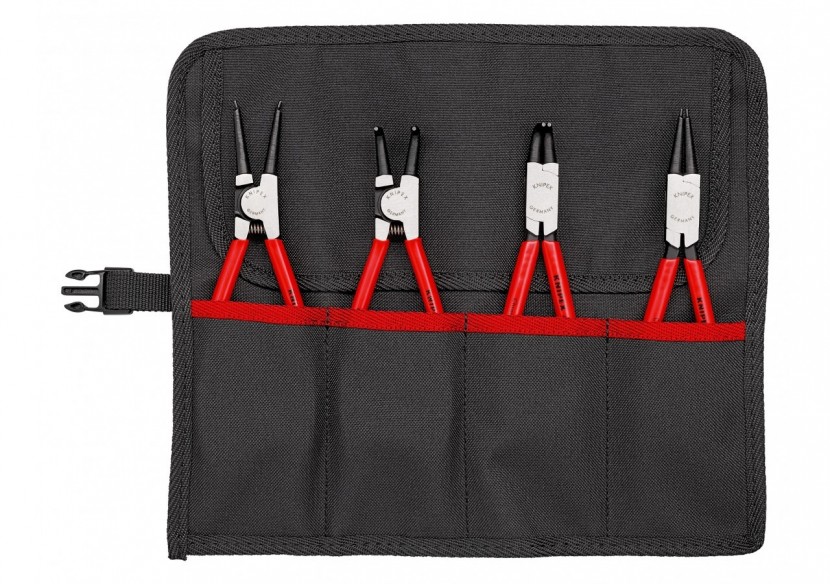 Trousse composée d'un jeu de 4 pinces pour circlips (Modèle 44 et 46) - Knipex - 001956