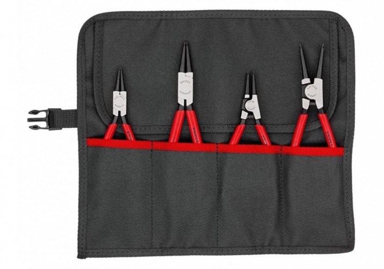 Trousse composée d'un jeu de 4 pinces pour circlips (Modèle 44 et 46) - Knipex - 001956V01