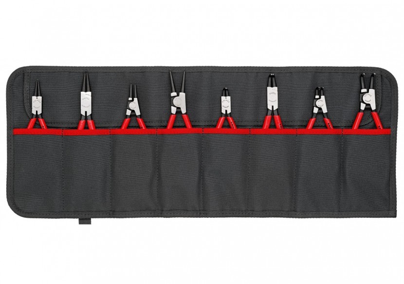 Trousse composée d'un jeu de 8 pinces pour circlips (Modèle 44 et 46) - Knipex - 001958V01
