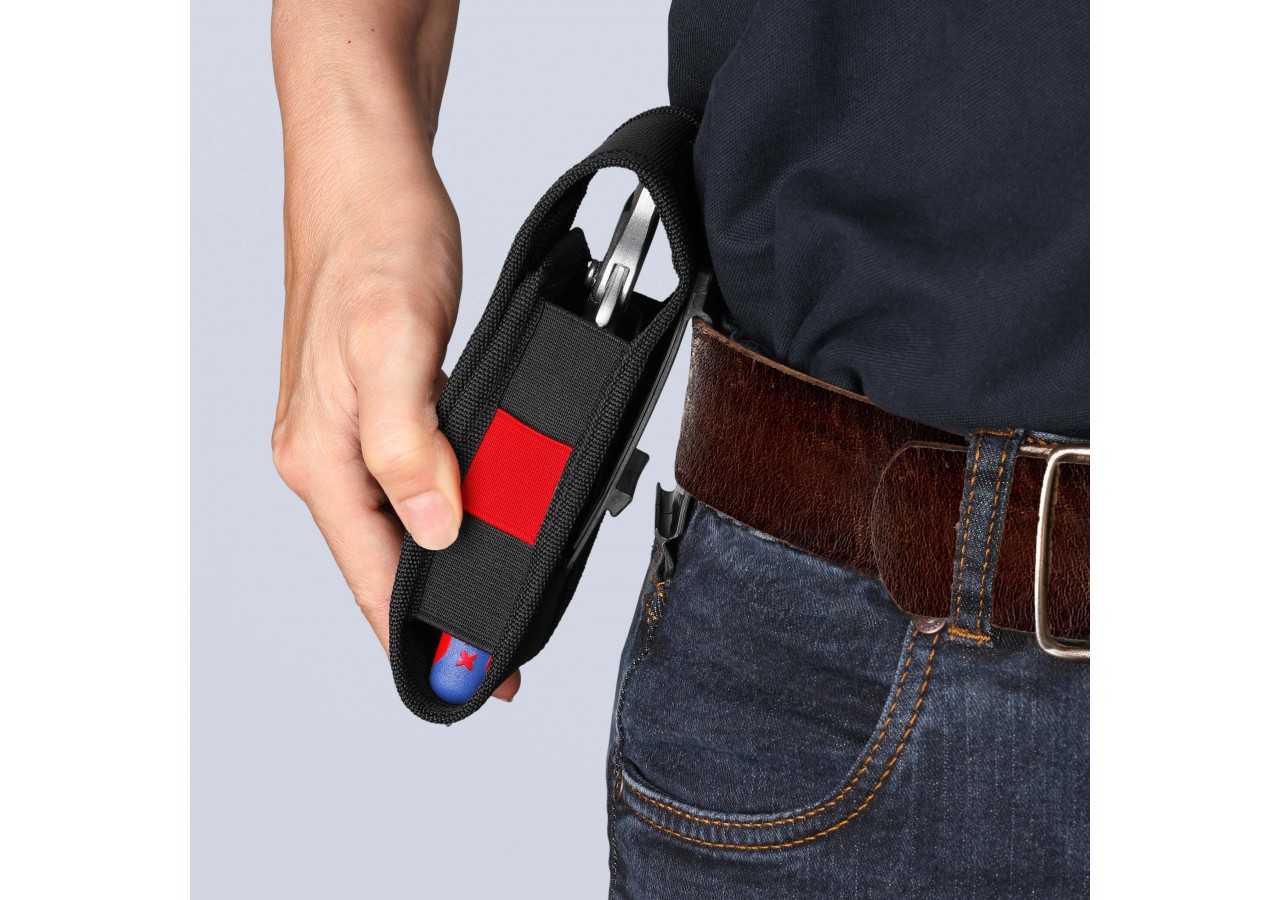 Porte outils pour ceinture avec 2 pinces pour retirer les colliers de serrage - Knipex - 001972V01