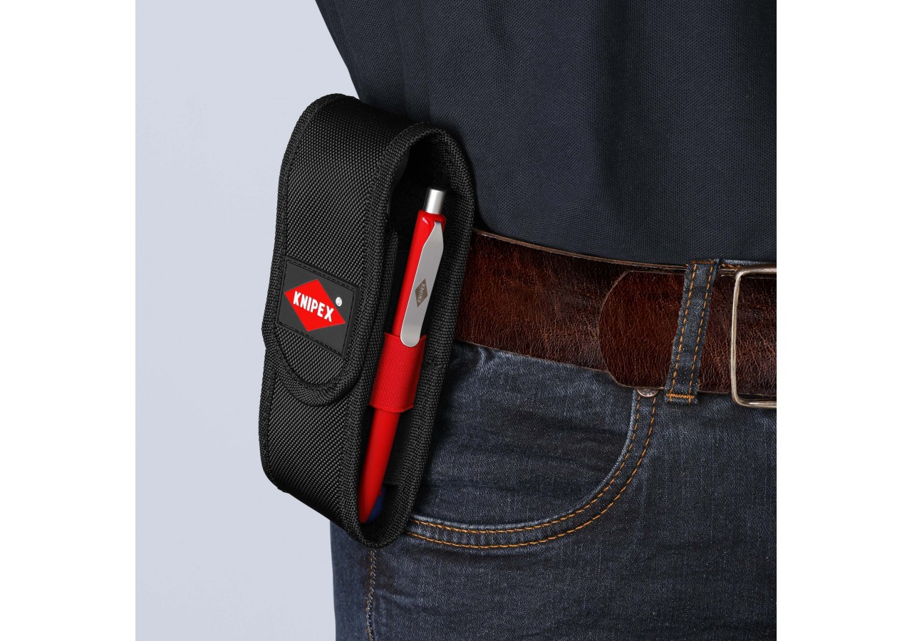 Porte outils pour ceinture avec 2 pinces pour retirer les colliers de serrage - Knipex - 001972V01