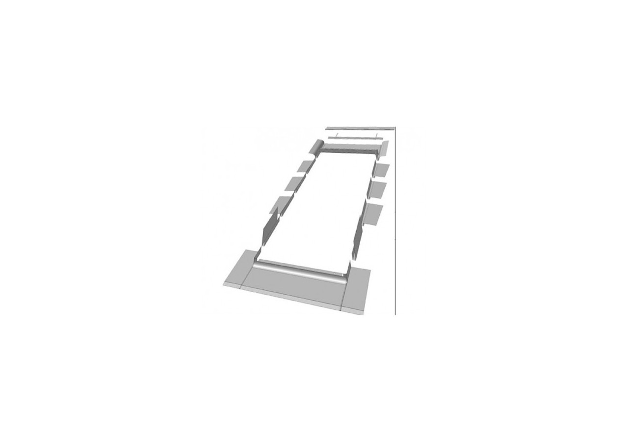 Raccord Tuile Plat Egv-F 78X160 - 89113 - Fakro